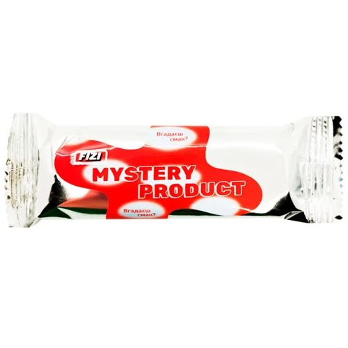 Батончик Fizi Mystery Product фінік мигдаль карамель та хрусткі кульки у шоколаді без цукру без глютену 45г