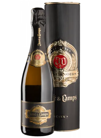 Ігристе вино Juve y Camps Blanc de Noirs Reserva 2017, біле, брют, 12%, 0,75л.