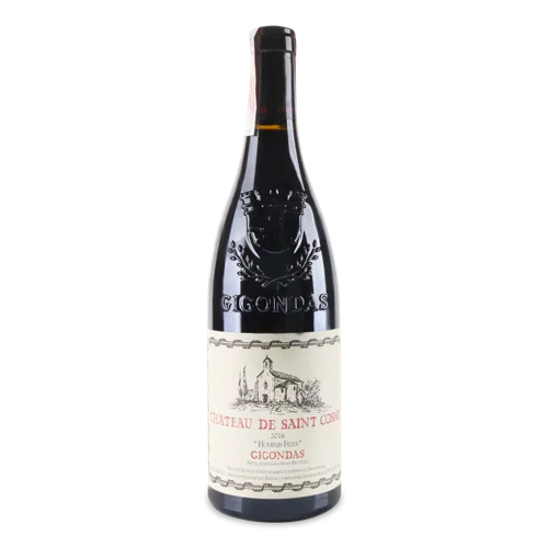 Вино Червоне Сухе 0.75л 15.5% Gigondas Hominis Fides Chateau de Saint Cosme