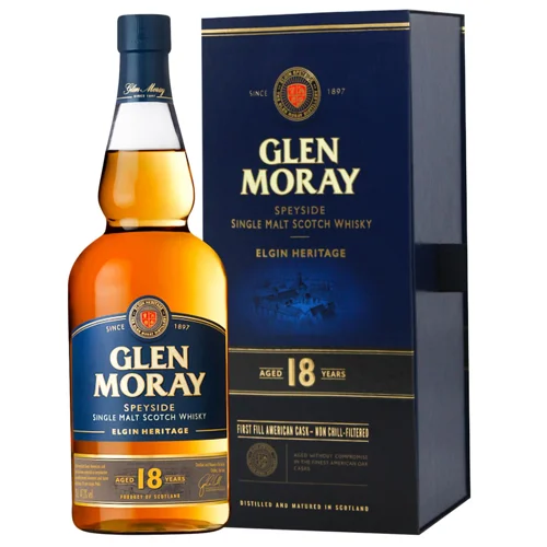 Віскі Glen Moray 18 років 47,2% 0,7л