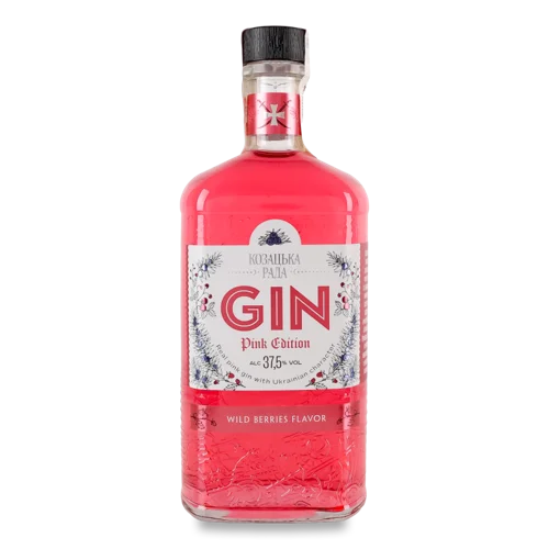 Горілка Рожева Козацька Рада 700мл 37.5% в/ґ