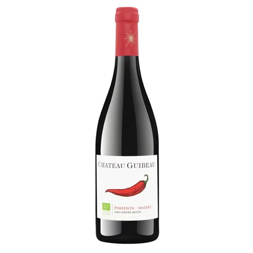 Вино Chateau Gibeau Pimienta Malbec AOP червоне сухе 13% 0,75л