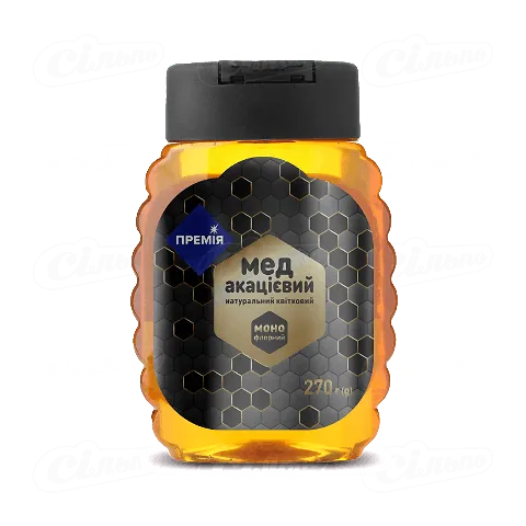 Мед «Премія»® акацієвий монофлорний натуральний, 270г