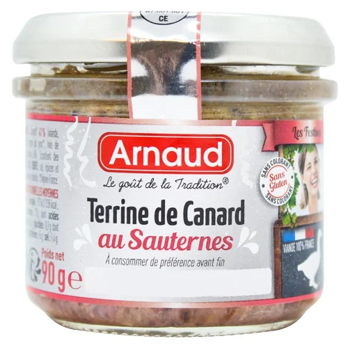 Терін Arnaud качиний з сотерном 90г