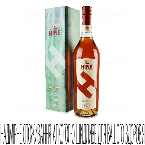 Коньяк Hine Fine Champagne VSOP в коробці, 0,7л