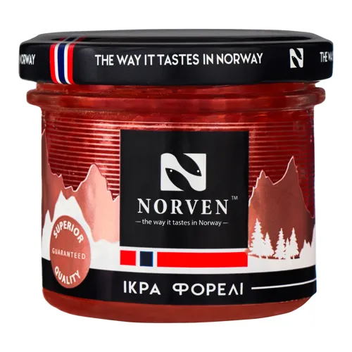 Ікра форелі зерниста Norven с/б 110г