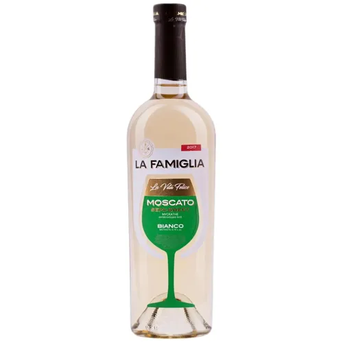 Вино La Famiglia Moscato Semi-Sweet Bianco біле напівсолодке 0,75л
