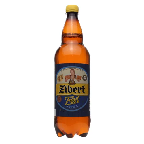 Пиво світле Zibert Fest 1л 4.8%
