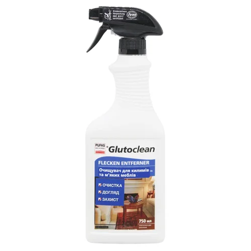 Засіб чистячий Glutoclean для килимів та м'яких меблів 750мл