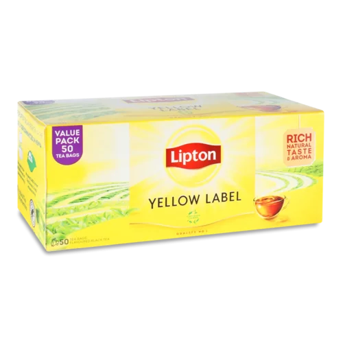 Чайl чорний Lipton Yellow Labe