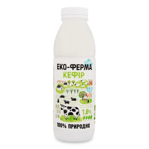 Кефір Еко-Ферма Диво 1% Пастеризований, 1л