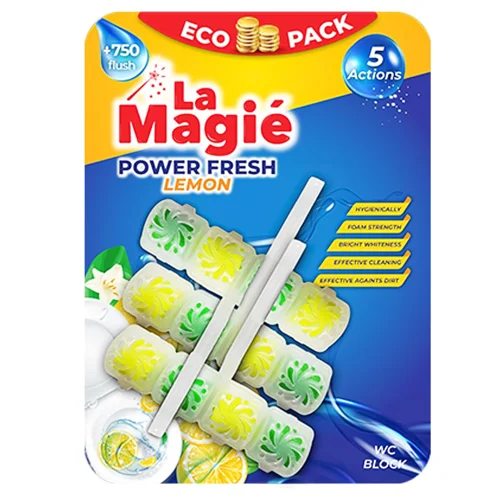 Блок для унітазу La Magie Лимон 40г*3шт