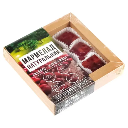 Мармелад Стимул Яблуко-журавлина натуральний 120г