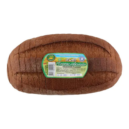 Хліб подовий нарізний Переяславський Хліб Токмака м/у 600г