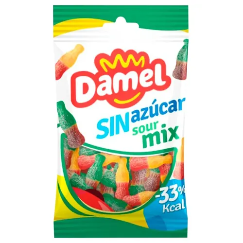 Цукерки Damel Sour Mix без цукру 90г