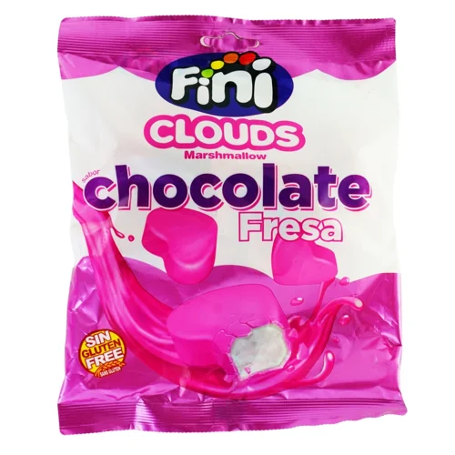 Цукерки зефірні Fini Strawberry Chocolate 80г