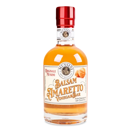 Заправка Бальзамічна Mussini, Смак Амаретто, в/ґ, 250мл