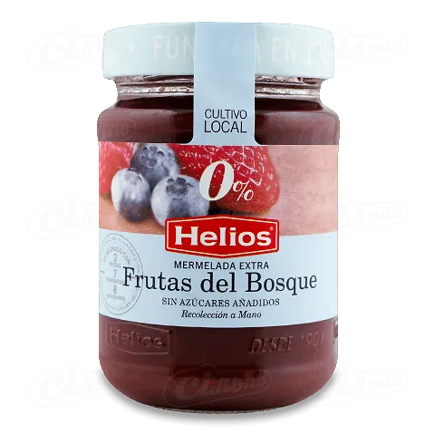 Джем Helios з лісових ягід без цукру, 280г
