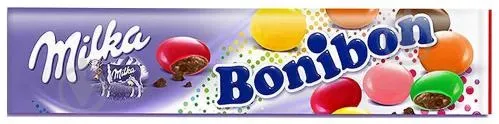 MONDELEZ Milka&Bonibon Драже з молочним шоколадом, 24,3г х 24 шт х 12 бл