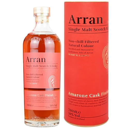Віскі The Arran Malt 50% в тубусі 0,7л