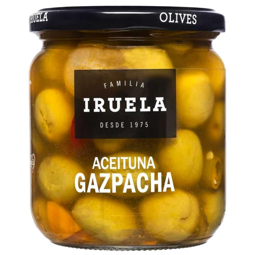 IRUELLA ОЛИВКИ GAZPACHA 370МЛ