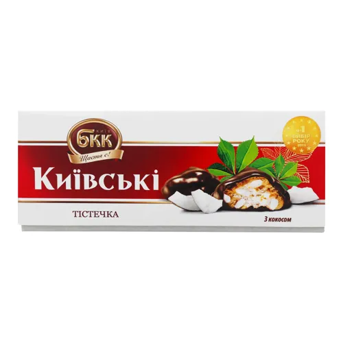 Тістечка з кокосом Київські БКК к/у 200г