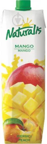 Напій соковмісний Naturalis персик-манго, 1л