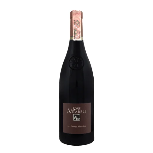Вино Червоне Сухе 0.75л 14.5% Les Terres Blanches Borie la Vitarele, Пл