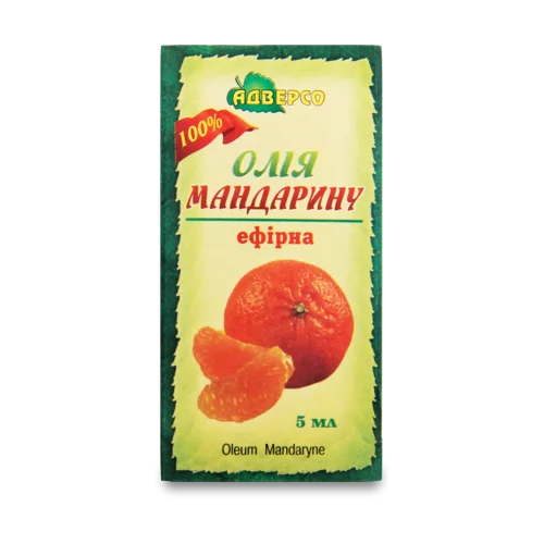 Ефірна Олія Мандаринова, натуральна, в/с, 5мл