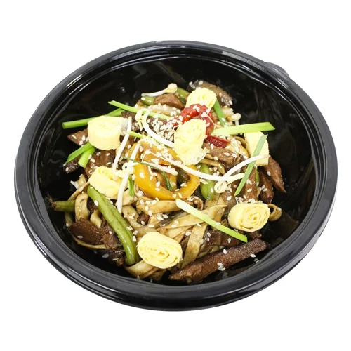 Удон The Local Food з яловичиною в соєво-імбірному соусі 350г