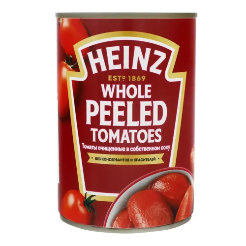 Томати цілі очищені Heinz з/б 400г