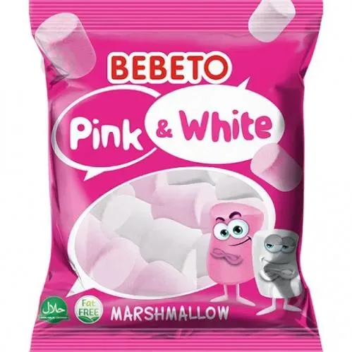 Цукерки маршмелоу "Білий та Рожевий", 135г*24