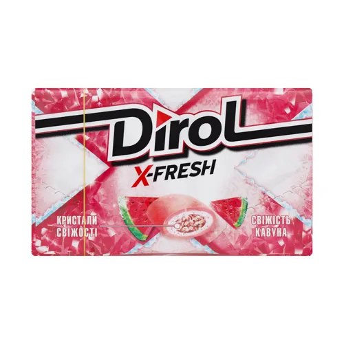 Гумка жувальна без цукру Свіжість кавуна X-Fresh Dirol