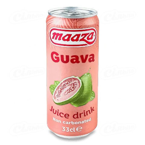 Напій соковий «Maaza» гуава негазований, 0,33л