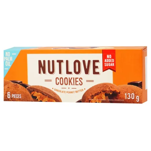 Печиво AllNutrition Nutlove з шоколадною арахісовою пастою 130г