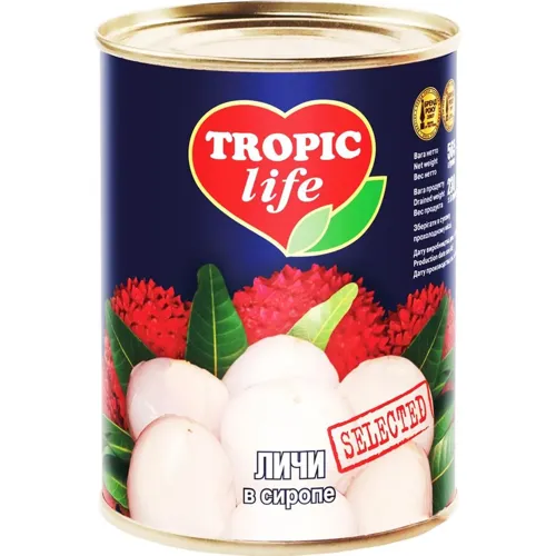Лічі Tropic Life у сиропі 580мл