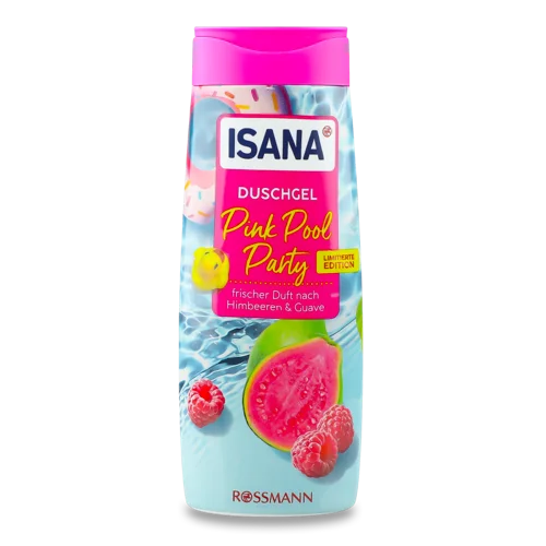 Гель для Душу Pink Pool Party Isana, 300 мл
