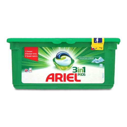 Гель для прання капсули Color Ariel, В/ґ, 864г