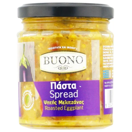 Паста Buono мелідзано з баклажану гриль 200г