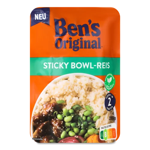 Рис Вищого Ґатунку Ben's Original Для Боулів, 250г