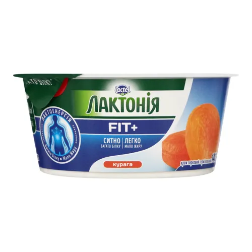 Крем сирковий 0.2% нежирний Курага Лактонія ст 140г