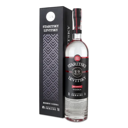 Горілка Вищого ґатунку 700мл 40% Reserve Staritsky&Levitsky к/у