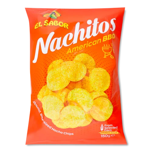 Чипси Кукурудзяні Американський Барбекю, в/ґ, м/у 150г