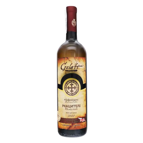 Вино 0.75л 10-13% біле сухе Ркацителі Gelati Select пл