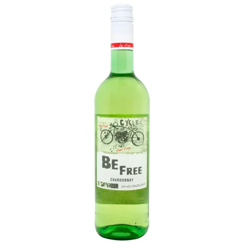 Вино Be Free Chardonnay безалкогольне біле напівсолодке 0,75л