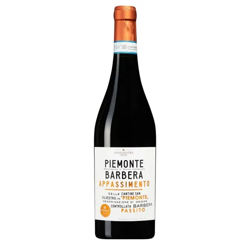 Вино Sansilvestro Barbera Appassimento Piemonte червоне сухе 14% 0,75л