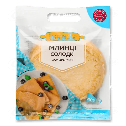Млинці Левада солодкі 400г