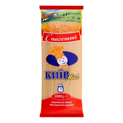 Макаронні вироби Спагетті Київ Мікс м/у 1000г
