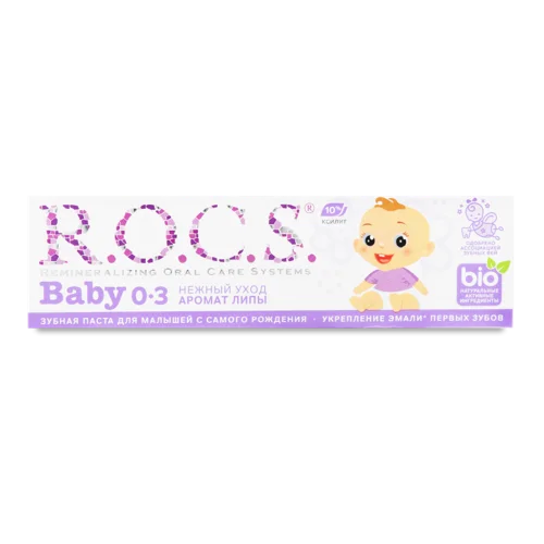 Зубна Паста Аромат Липи Baby R.O.C.S., 35мл