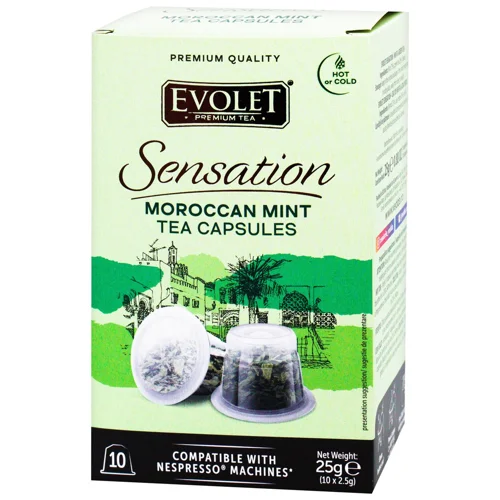 Чай Evolet Sensation Moroccan Mint в капсулах 10шт